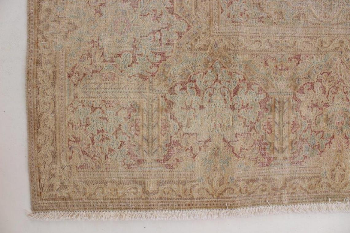 Distressed Persian Rug